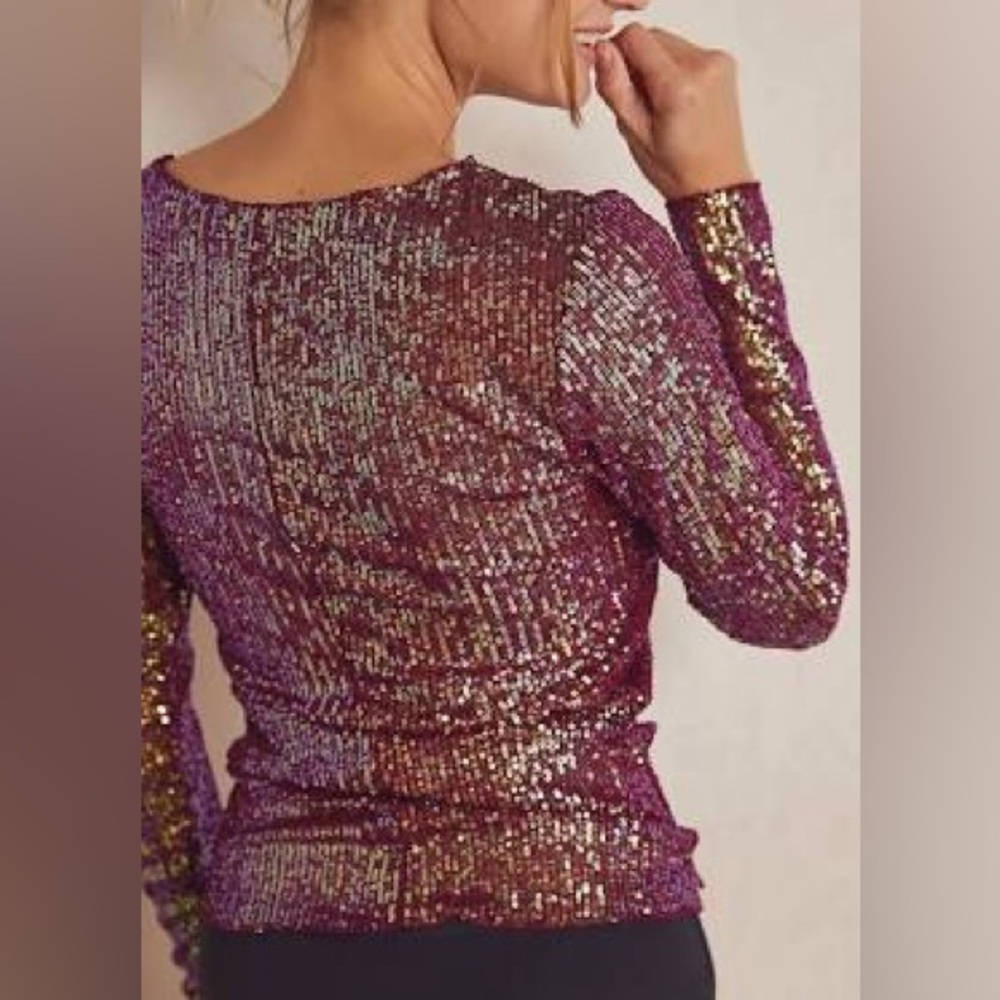 NWT Free People Gold Rush Top